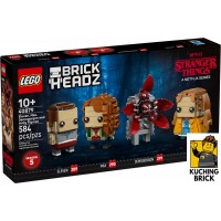 40879 BRICKHEADZ Eleven, Max, Demogorgon and Holly Figures